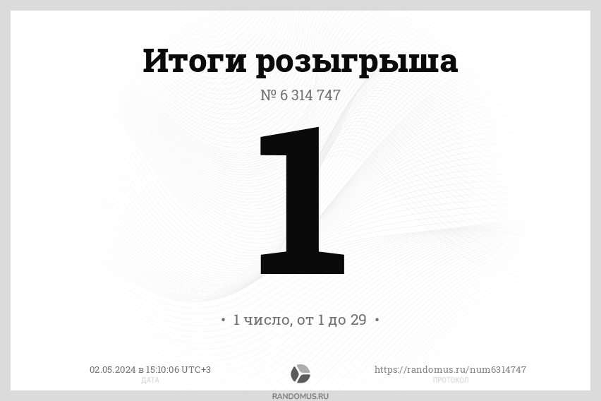 Розыгрыш № 6314747. Конкурс работ сообщества Rangevision, апрель 2024