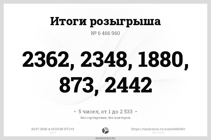 Розыгрыш № 6466960. Розыгрыш с Цех85 x Инглекc