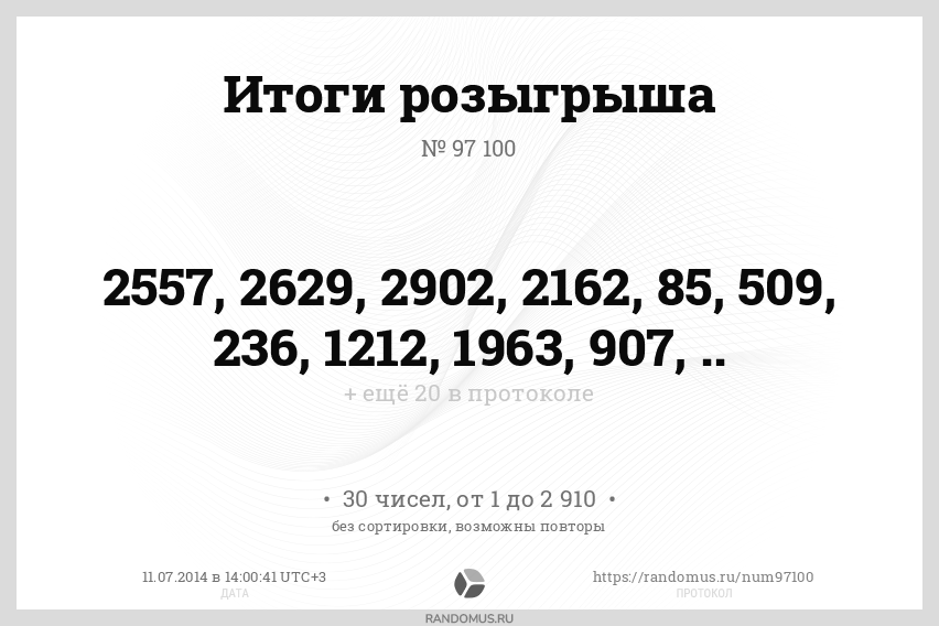 Розыгрыш № 97100. Lost Magic: Шоколадная премиум-лотерея 2014